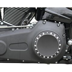 99-17 Dyna, 99-18 Softail, (except 18 FLSB), 99-15 Touring, (except 15 FLHTKL, 15 FLHTCUL), 09-15 TrikeDrilled Clutch Cover 5-hole Bi-Color Anodized