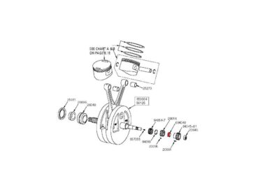 00-19 RevTech EngineSPACER,PINION AND OIL DRIVE GEAR Spacer between Pinion and Oil Drive Gear