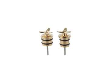 00-17 SoftailSpinner Oil Tank Plug Brass Polished