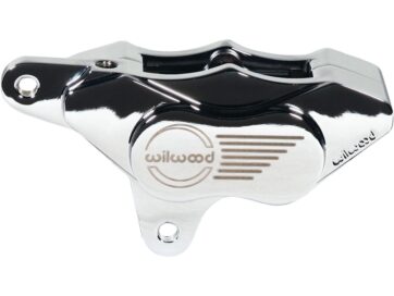 84-99 Sportster, 85-94 FX Model, 91-99 Dyna, 84-99 Softail, (except 88-99 FXSTS, 95-97 FXSTSB, 97-99 FLSTS), 85-99 TouringWilwood GP Brake Caliper Chrome
