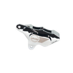 00-03 Sportster, 00-07 Dyna, 00-07 Softail, (except 00-03 FLSTS, 00-03 FXSTS, 01-03 FLSTSI, 01-02, 04, 06 FXSTSI, 05-06 FLSTSCI, 05 FXSTB, 05 FXSTBI, 07 FLSTSC, 07 FXSTSSE), 00-07 Touring, 02-05 V-RodWilwood GP Brake Caliper Chrome