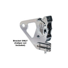 91-99 DynaBrake Caliper Mounting Bracket Chrome