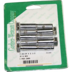 Extended Belt Sprocket Mounting Kit Chrome
