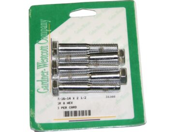 Extended Belt Sprocket Mounting Kit Chrome