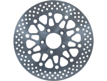 00-13 Sportster, 00-05 Dyna, 00-14 Softail, 00-07 TouringHigh Performance Brake Rotor Stainless Steel 11,5" Satin Front