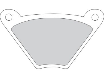 73 Sportster, 73-83 FX Shovel, 72-84 FL ShovelOrganic Replacement Brake Pads Organic Rear