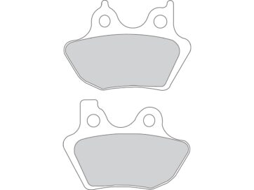 00-03 Sportster, 00-07 Dyna, 00-07 Softail, (except 00-03 FXSTS, 01-02, 04-06 FXSTSI, 01-03 FLSTSI, 00-03 FLSTS, 05-06 FLSTSCI, 07 FXSTSSE, 07 FLSTSC), 00-07 Touring, 02-05 V-RodOrganic Replacement Brake Pads Organic Rear