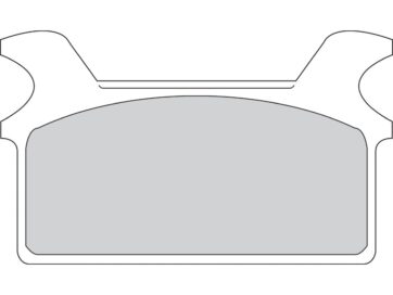 86-99 TouringOrganic Replacement Brake Pads Organic Rear