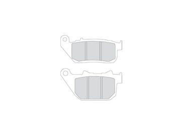 04-13 SportsterSintered Replacement Brake Pads Sinter Rear