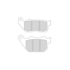 04-13 Sportster, (except 08-10 XR1200, 10-13 XR1200X)Organic Replacement Brake Pads Organic Front