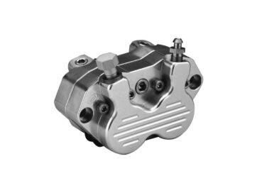 86-99 Sportster, 85-94 FX Model, 91-99 Dyna, 84-99 Softail4-Piston Brake Caliper Polished