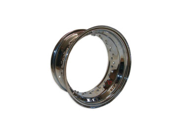 POL. 40-HOLE S/S RIM 4.50 X 16 Centered