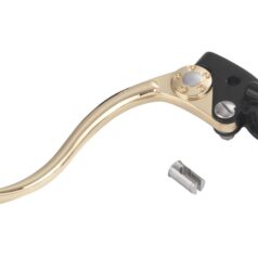 Deluxe Clutch Cable Perch Assembly Brass Polished Lever Black 1" Cable Clutch