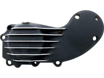 91-20 Sportster, (except 08-10 XR1200, 10-13 XR1200X)Ribster Knuckle Cam Cover Black Cut Satin