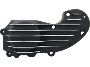 72-90 SportsterRibster Iron Cam Cover Black Cut Satin