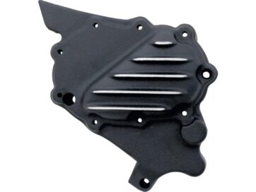 04-20 Sportster, (except 08-10 XR1200, 10-13 XR1200X)Sprocket Cover Black Cut