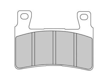 15-24 Softail, 08-10 XR1200, 10-13 XR1200XRoad Sintered Brake Pads Sinter Front