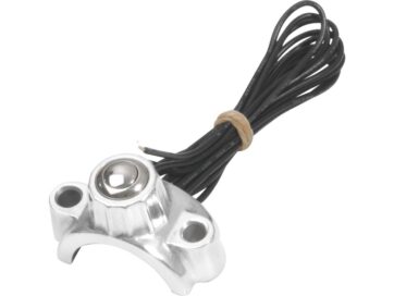 Classic and Deluxe Micro Hand Control Clamp Switch Aluminium Polished 1"
