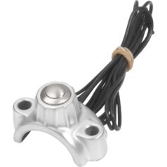 Classic and Deluxe Micro Hand Control Clamp Switch Aluminium Satin 1"