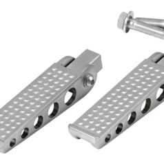 Forged Knurled Pegs Chrom, Satin