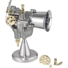 Single Throttle Cable Kit for S&S Super E/G - Polished Brass