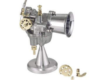 Single Throttle Cable Kit for S&S Super E/G - Polished Brass