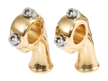 2,5" Deluxe Risers Polished