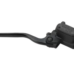 Grimeca Brake Master Cylinder Kit For 1" Handlebars Black Anodized 14 mm Dual Disc