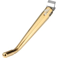 Weld-On Diamond Kickstand Billet Brass Polished Finish
