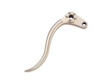 Deluxe Hand Control Replacement Lever For Brake and Clutch Cable Perch Brass Satin