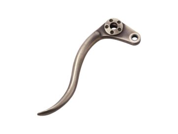 Deluxe Hand Control Replacement Lever For Brake and Clutch Cable Perch Brass Raw