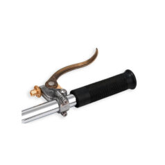 Deluxe Brake Perch Assembly Brass Raw Lever Aluminium Raw 1" Cable operated