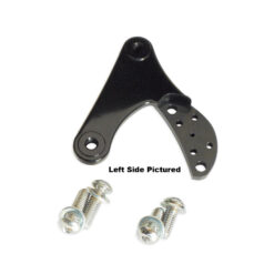 88-99 Sportster, 87-94 FX Model, 91-99 Dyna, 84-99 Softail, 85-99 TouringKustom Tech 2 Piston Front Bracket,For 11,5" Rotor, Right, Black