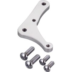 88-99 Sportster, 87-94 FX Model, 91-99 Dyna, 84-99 Softail, (except 88-99 FXSTS, 95-97 FXSTSB, 97-99 FLSTS), 85-99 TouringKustom Tech 4 Piston Front Bracket, For 8,5" Rotor, Left and Right, Polished