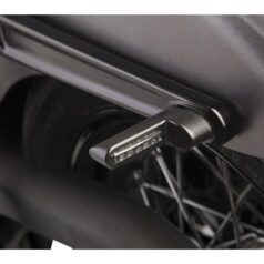 00-17 Dyna, 00-23 Softail, 00-20 SportsterUniversal LED Rear Turn Signal Black Anodized Tinted LED