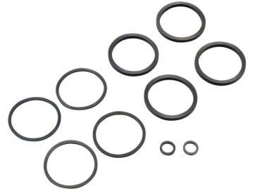 00-07 Sportster, 00-07 Softail, 00-07 Dyna, 00-07 Touring, 02-07 V-RodBrake Caliper Seal Rebuild Kit Front Rear