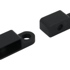 Cube Light Housing Length(mm): 27 Black Anodized