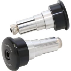 Bar End Weights Curve Black Aluminium