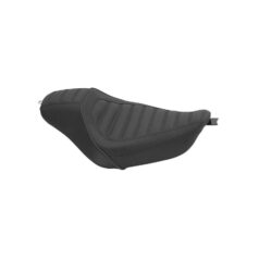 97-03, 07 FLHR, 97, 00-02, 04-06 FLHRI, 98-06 FLHRCI, 04-06 FLHRSI, 07 FLHRC, 07 FLHRSHorizontal Solo Seat Black Vinyl