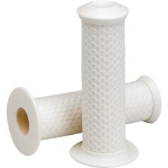 15-20 Street, 15-23 Indian Scout, 15-21 Indian Touring, 14-23 Indian Cruiser, 21-23 Indian Bagger, 19-24 Indian FTR, 20-21 LiveWireFish Scale Grips White 7/8" Throttle By Wire Throttle Cables