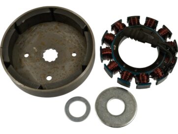 89-94 FX Model, 91-98 Dyna, 89-99 Softail, 89-96 TouringStator/Rotor Kit Including Spacer, 32 AMP Stator and Rotor Kit 32 AMP Unmolded