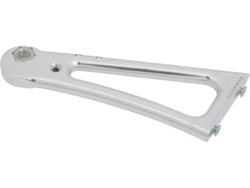 04-20 SportsterShock Mount Side Mount License Plate Bracket for Sportster Models Polished