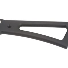04-20 SportsterShock Mount Side Mount License Plate Bracket for Sportster Models Black