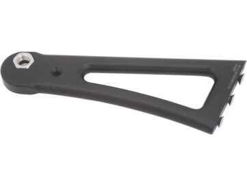 04-20 SportsterShock Mount Side Mount License Plate Bracket for Sportster Models Black