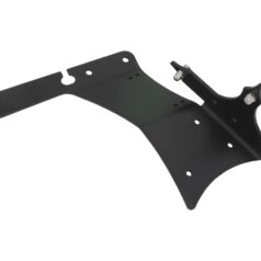 04-20 SportsterFender Strut Side Mount License Plate Bracket for Sportster Models Black