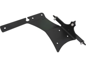 04-20 SportsterFender Strut Side Mount License Plate Bracket for Sportster Models Black