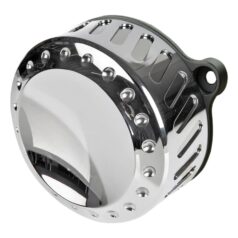 18-24 Softail, 17-24 Touring, (except 23-24 FLHXSE, 23-24 FLTRXSE, 24 FLHX, 24 FLTRX, 24 FLTRXSTSE)Powerfilter Drilled Air Cleaner Polished