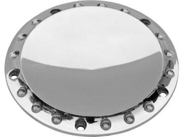99-17 Dyna, 99-18 Softail, (except 18 FLSB), 99-15 Touring, (except 15 FLHTKL, 15 FLHTCUL), 09-15 TrikeDrilled Clutch Cover 5-hole Aluminium Polished