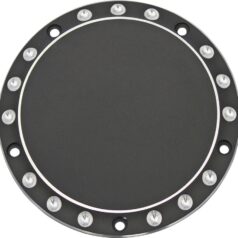 16-24 Touring, 15 FLHTKL, 15 FLHTCUL, 16-24 TrikeDrilled Clutch Cover 5-hole Bi-Color Anodized