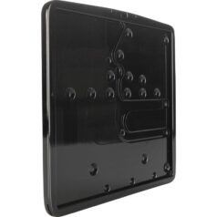 Inside License Plate Base Plate Swedish Size 200x160mm Black